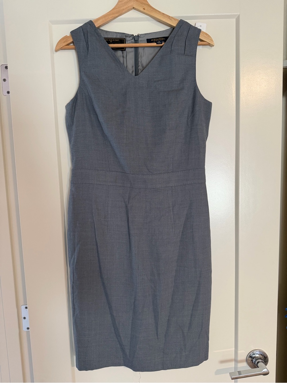 Brooks Brother Loro Piana Wool Silk Dress